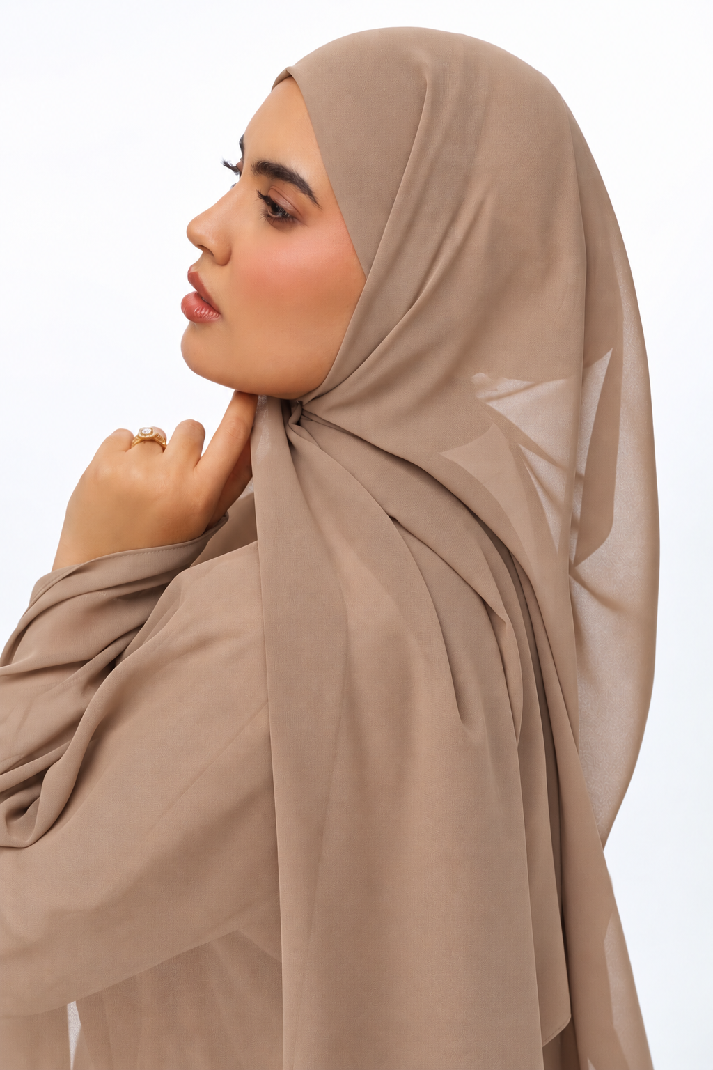 Dark Nude Scarf