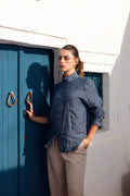 Pinstripe Linen Shirt