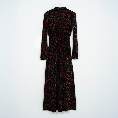 Black floraldress 