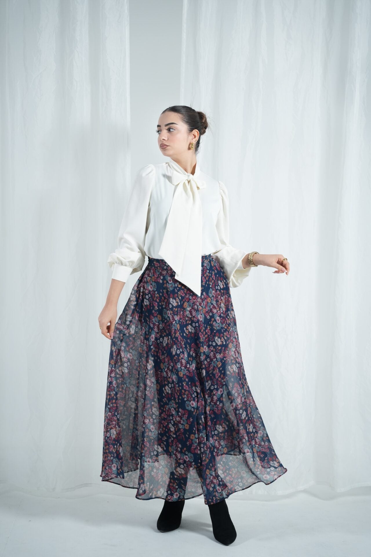 Midnight Bloom Skirt