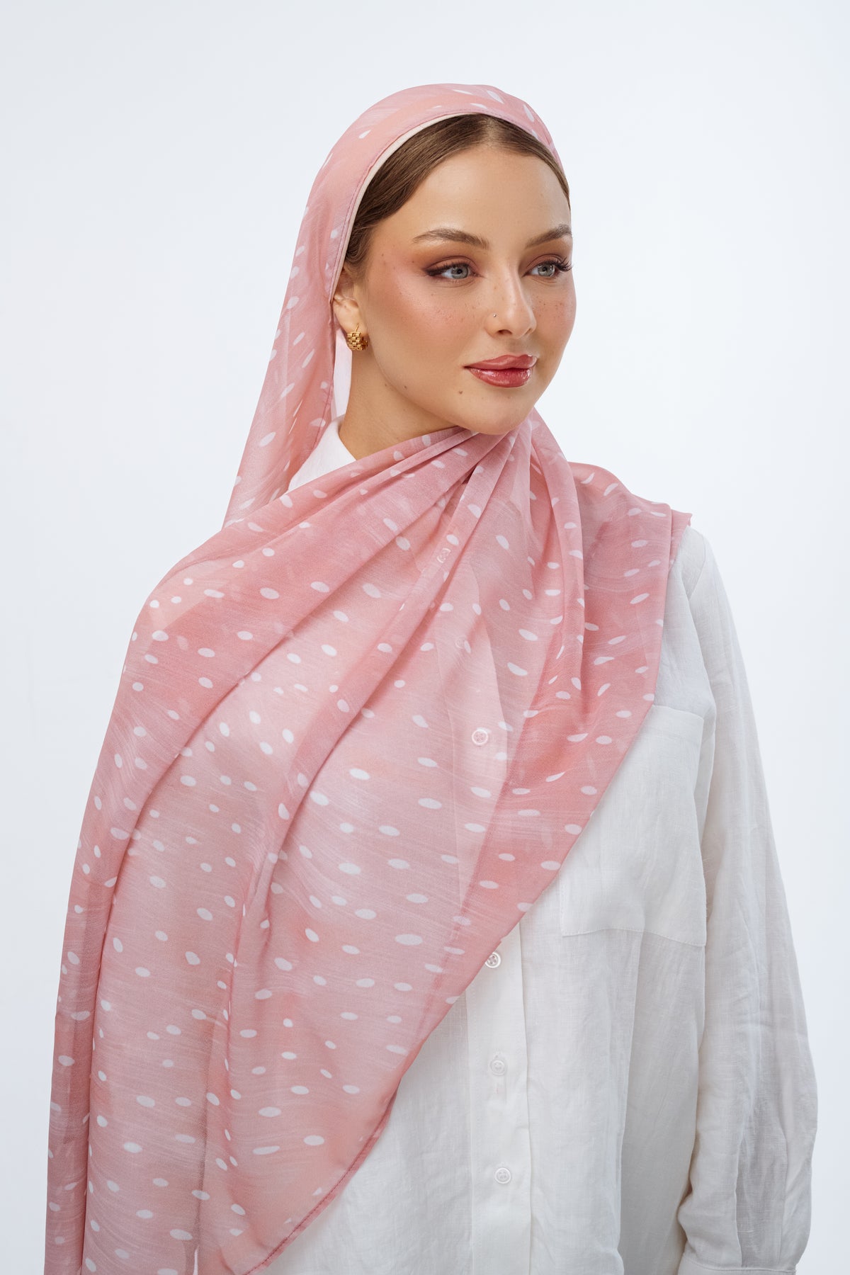 Pink Pearl Scarf