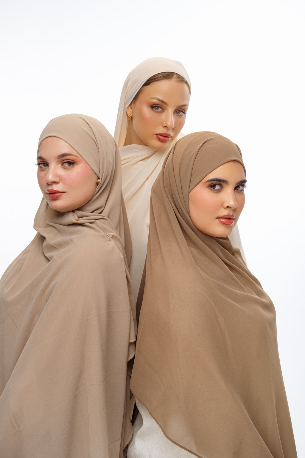 Dark Nude Scarf