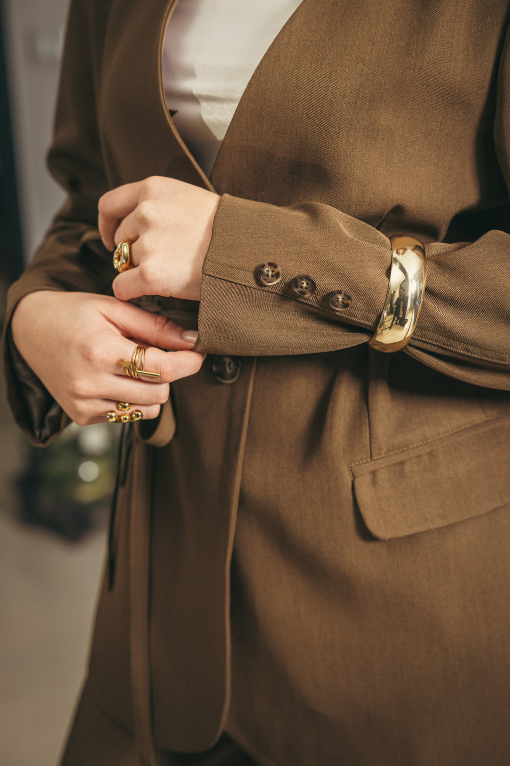 The Belted Blazer