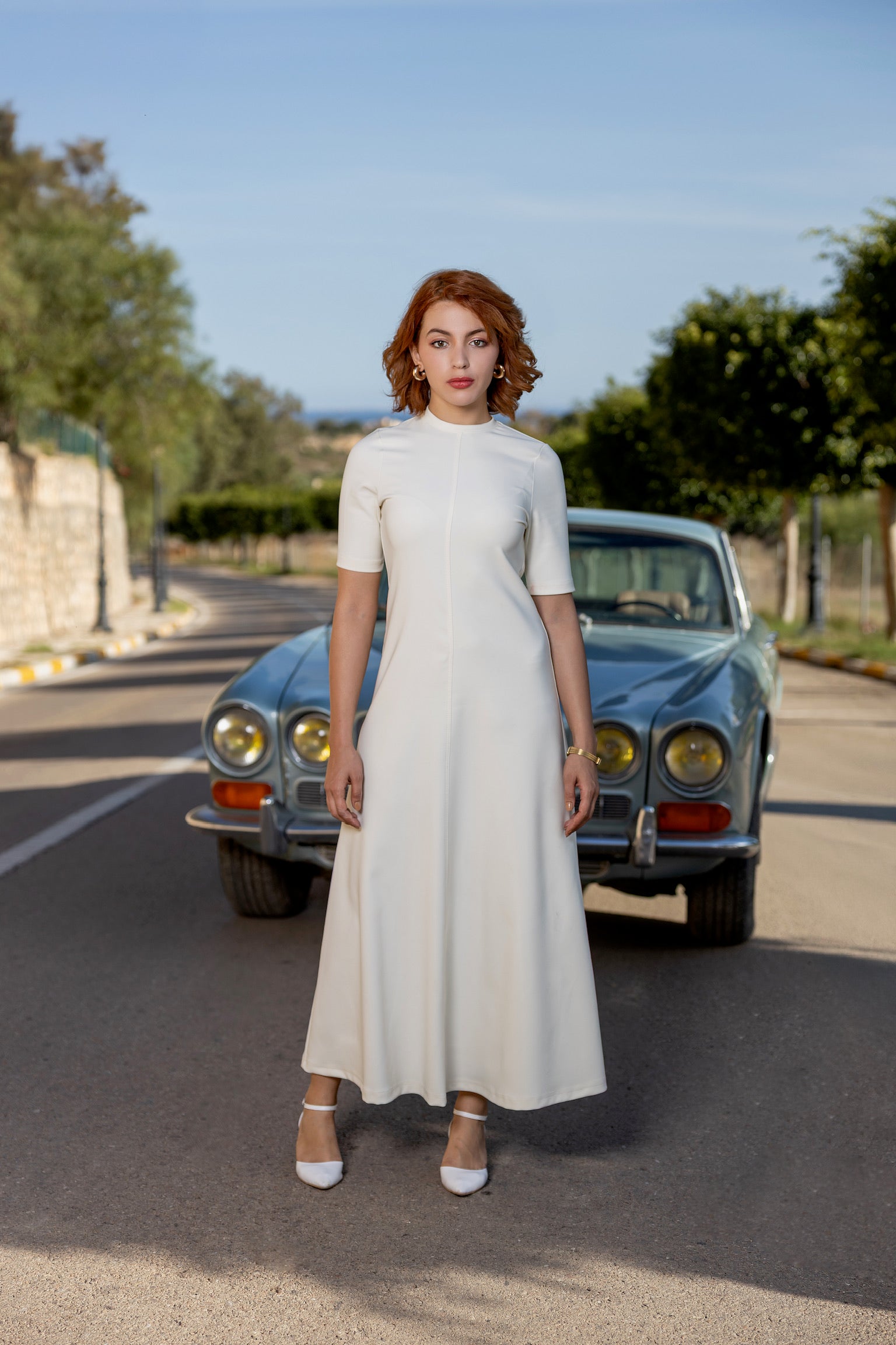 Soft Essential Midi Dress