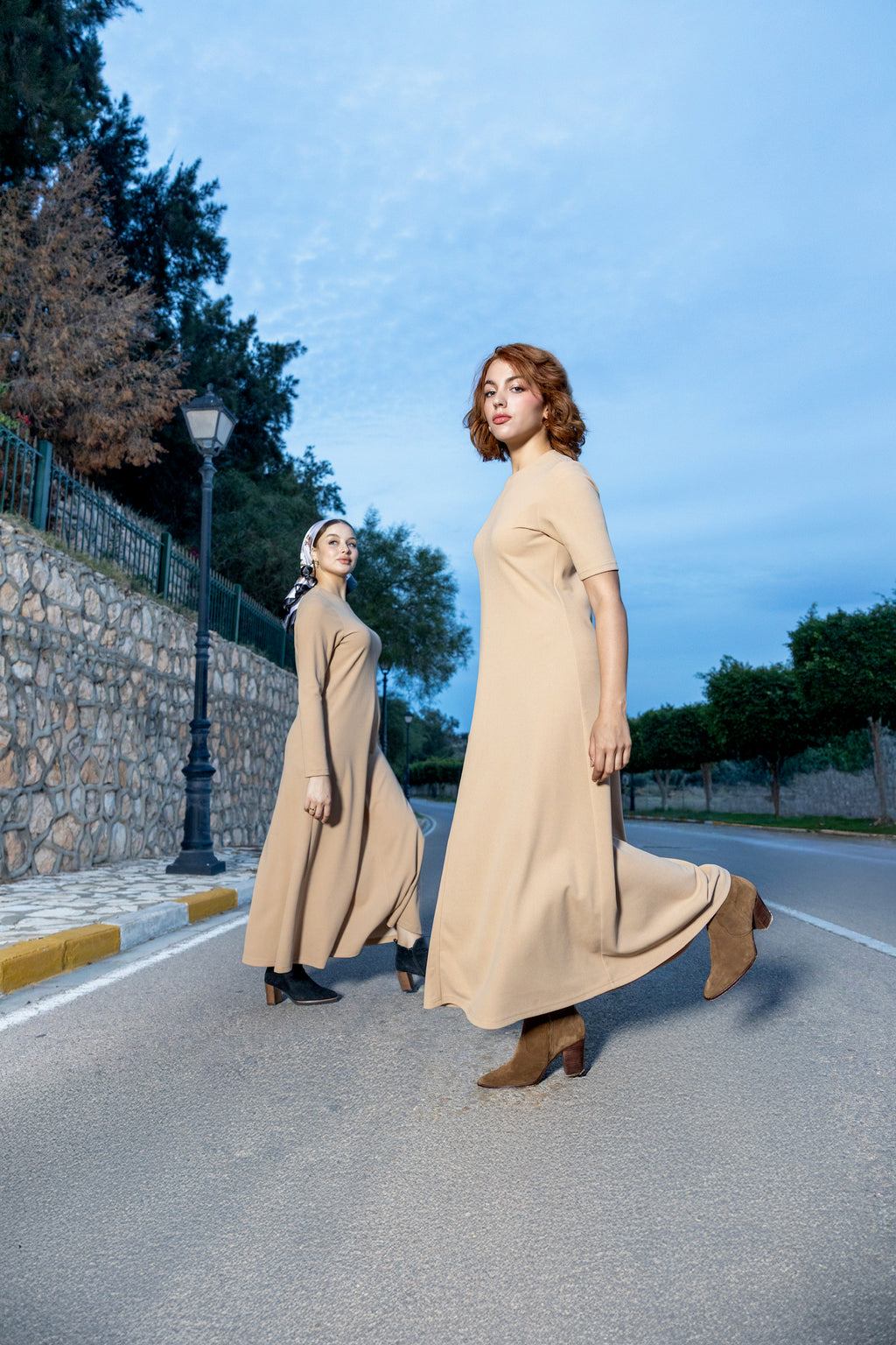 Soft Essential Midi Dress