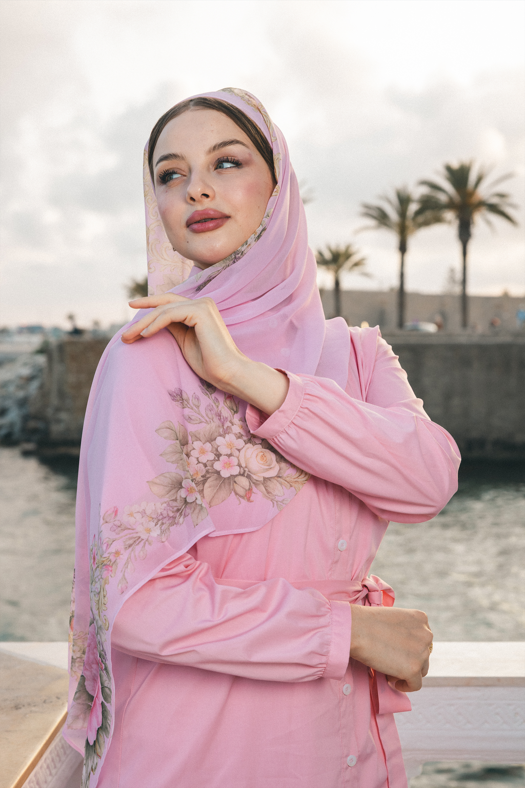 Blush Bloom Scarf