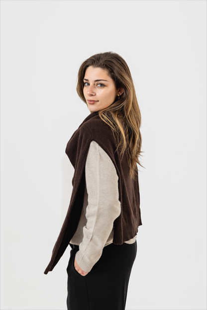 Cozy polo knit
