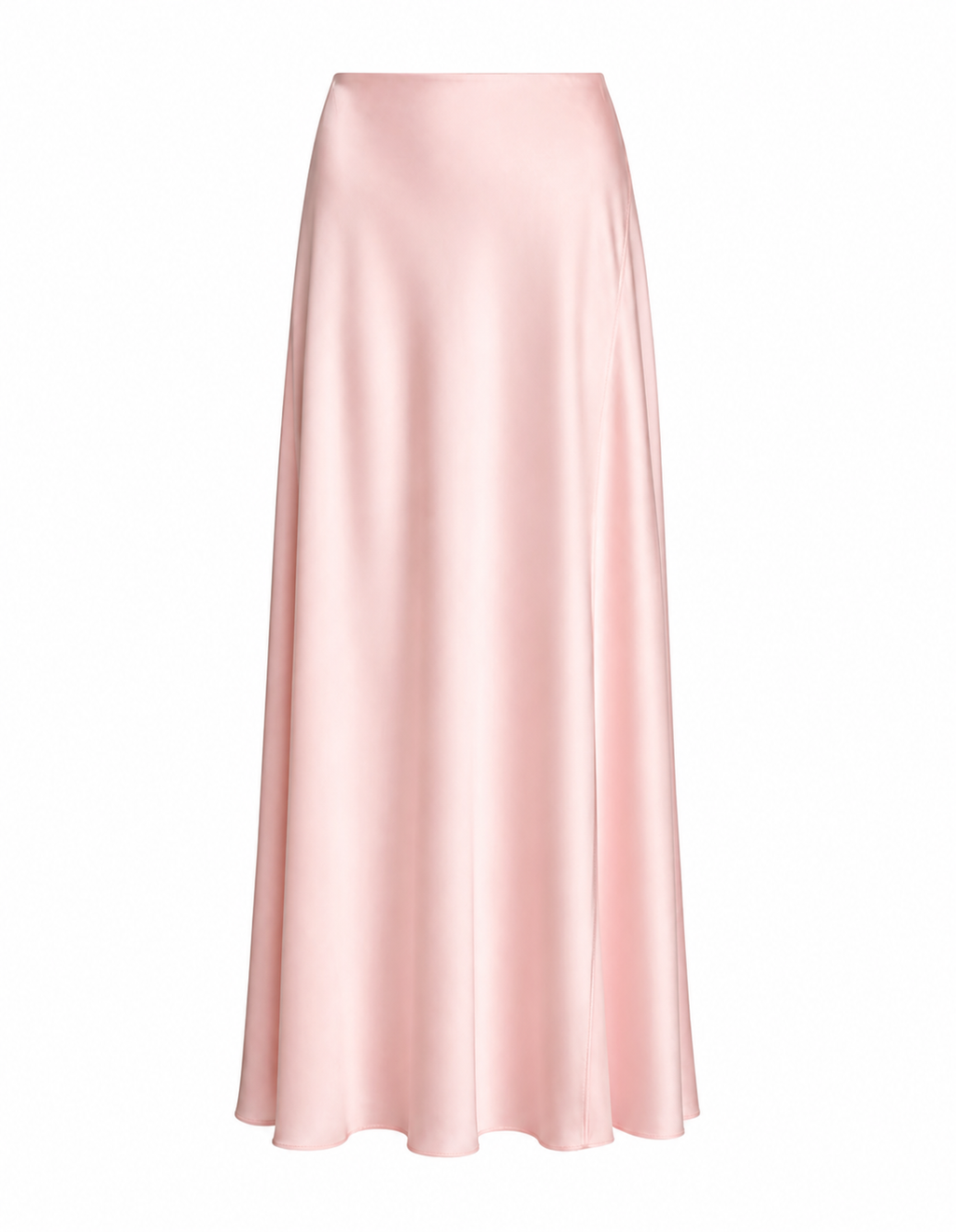 Feminine Silk Skirt