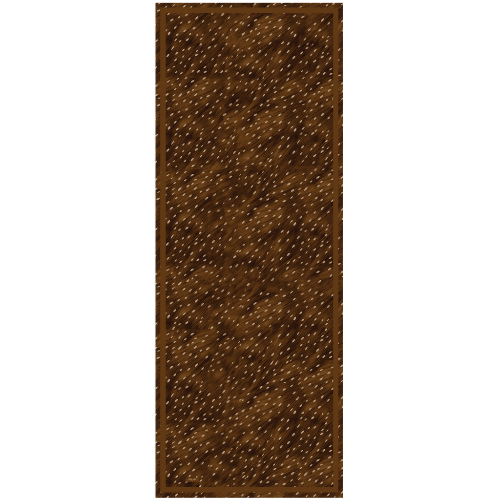 Brown Pearl Scarf