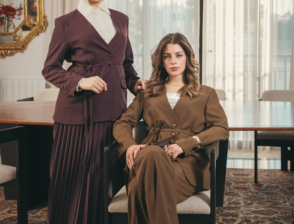 The Belted Blazer