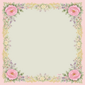 Vintage bloom Square