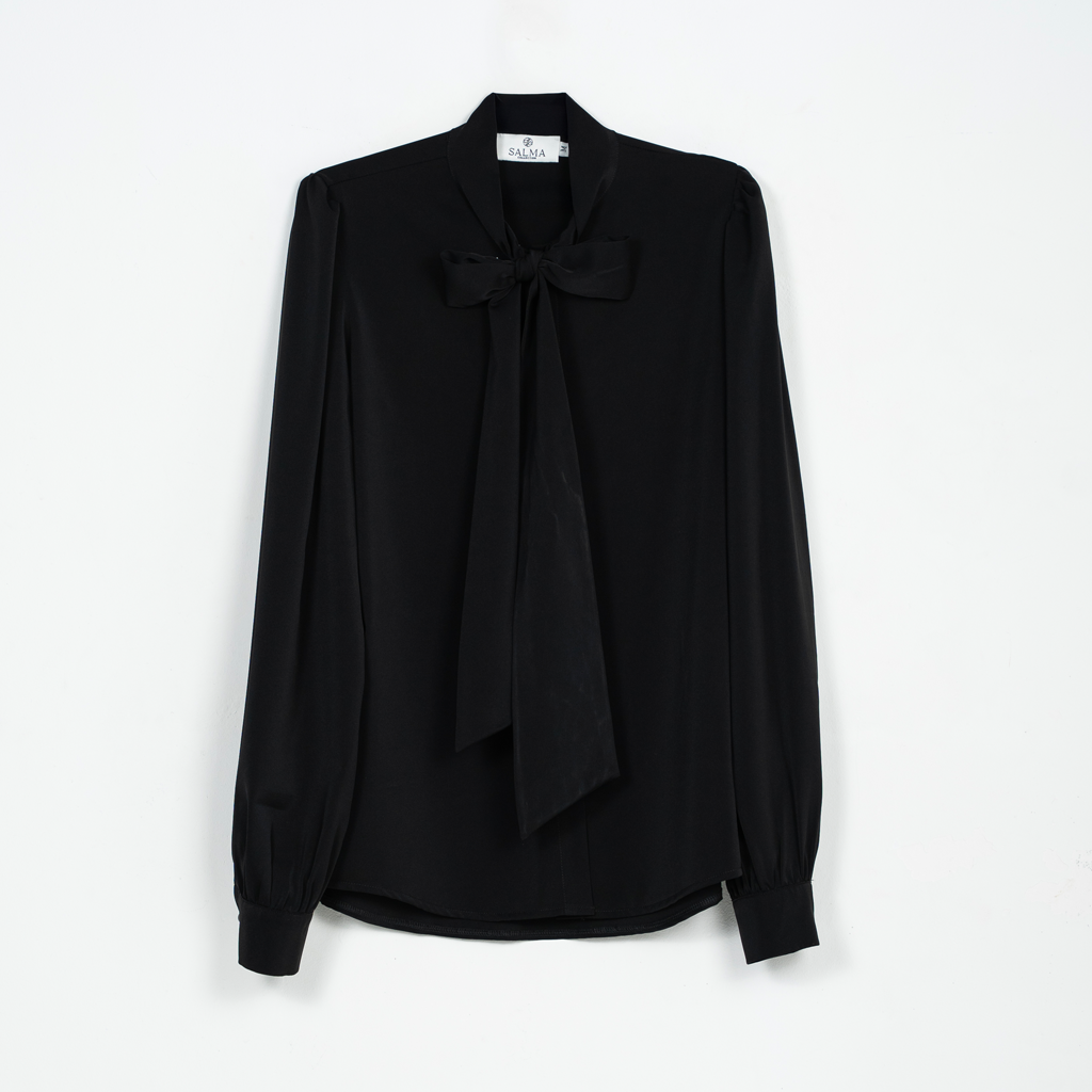 Black Katherina Blouse